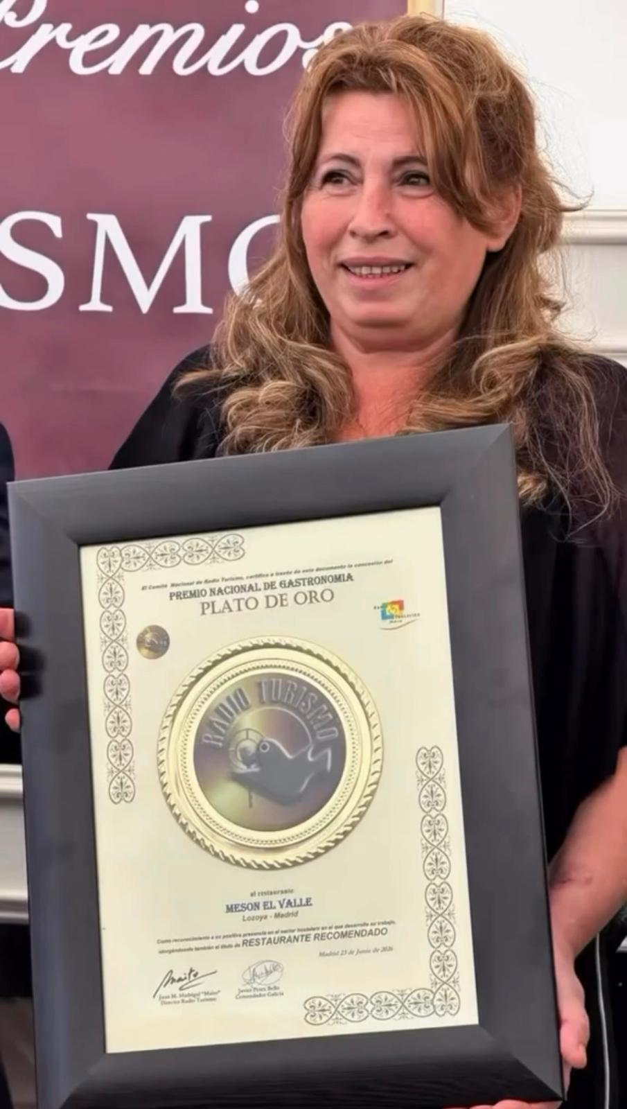Premio Nacional de Gastronomía PLATO DE ORO